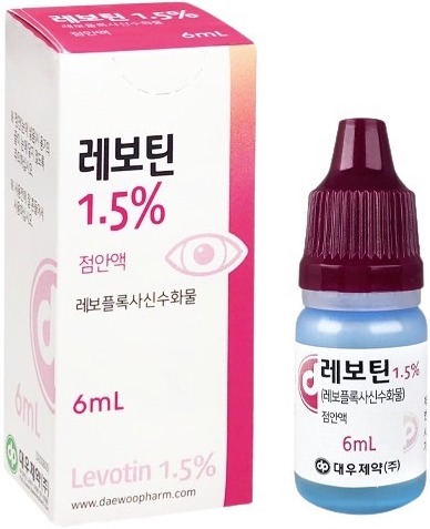 레보틴점안액1.5%_(90mg/6mL) 제품 사진