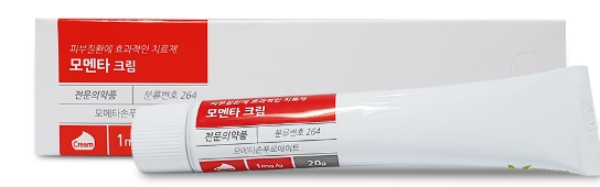 모멘타크림_(20mg/20g) 제품 사진