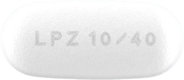 리피로우젯정10/40mg 제품 사진