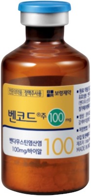 벤코드주100mg_(0.1g/1병) 제품 사진