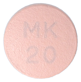 테넬정20mg 제품 사진