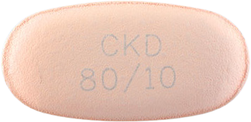 텔미트렌에스정80/10mg 제품 사진