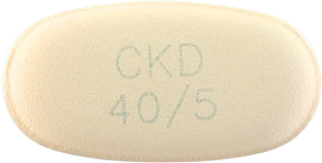 텔미트렌에스정40/5mg 제품 사진