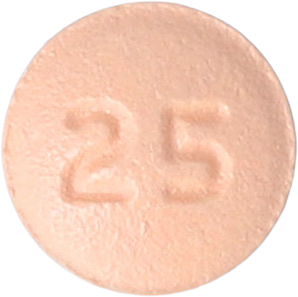 시타네오정25mg 제품 사진
