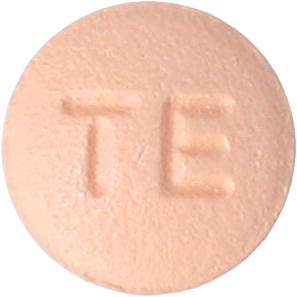 테라비아정25mg 제품 사진