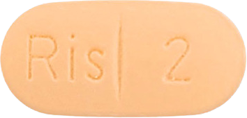 리스페달정2mg 제품 사진
