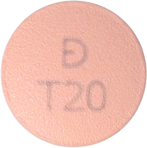 테넬로드정20mg 제품 사진