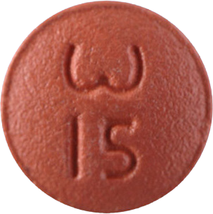 위렐토정15mg 제품 사진