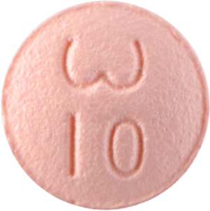 위렐토정10mg 제품 사진