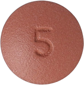 베르쿠보정5mg 제품 사진