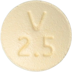 바렐토정2.5mg 제품 사진