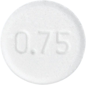 피디펙솔서방정0.75mg 제품 사진