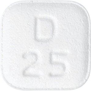 데팍신서방정25mg 제품 사진