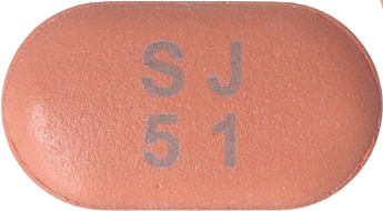 시누비엠정50/1000mg 제품 사진