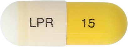 란프라캡슐15mg 제품 사진