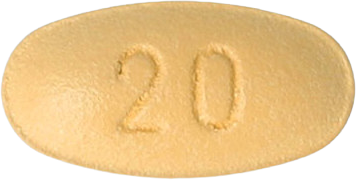 케렌디아정20mg 제품 사진