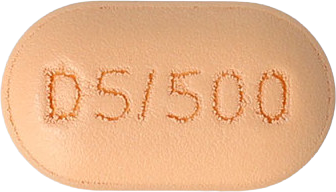 다파론듀오서방정5/500mg 제품 사진