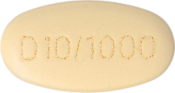 다파론듀오서방정10/1000mg 제품 사진