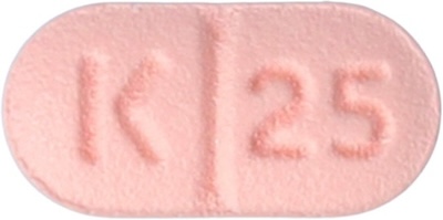 케이캡정25mg 제품 사진
