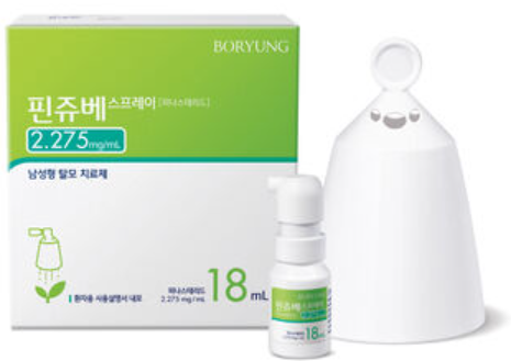 핀쥬베스프레이_(40.95mg/18mL) 제품 사진