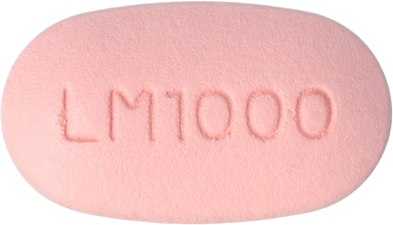 리나틴플러스정2.5/1000mg 제품 사진