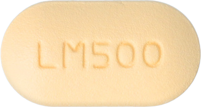 리나틴플러스정2.5/500mg 제품 사진