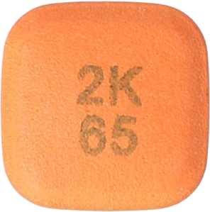건카브정60/5mg 제품 사진