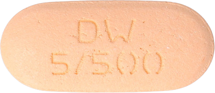 포시로멧서방정5/500mg 제품 사진