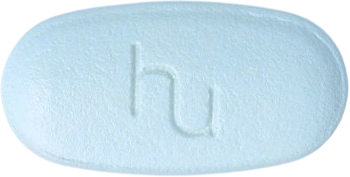 휴글리아엠엑스알서방정50/500mg 제품 사진