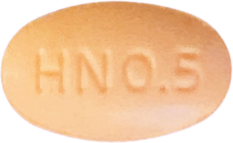 알프라원정0.5mg 제품 사진