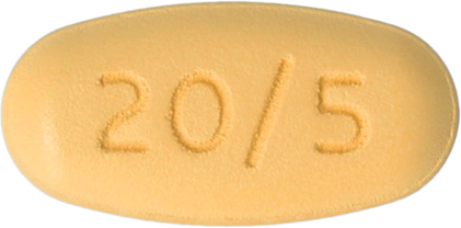 토스젯에이정10/20/5mg 제품 사진