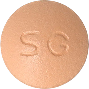 자비아정100mg 제품 사진
