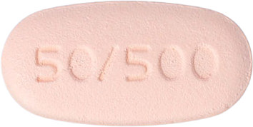 시타글루틴엠정50/500mg 제품 사진