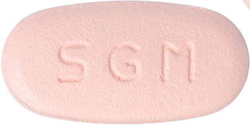 자비아엠정50/500mg 제품 사진