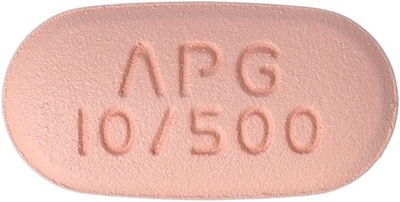 다파엠듀오서방정10/500mg 제품 사진