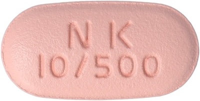 플로가엠듀오서방정10/500mg 제품 사진