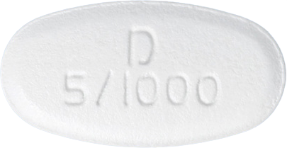 글레린듀오서방정5/1000mg 제품 사진