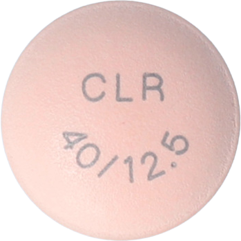 이달비클로정40/12.5mg 제품 사진