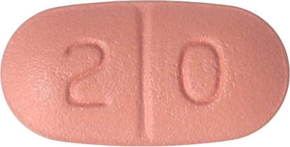 아만틴정20mg 제품 사진