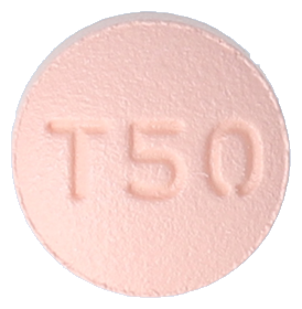 토피메드서방정50mg_(50mg/1정) 제품 사진