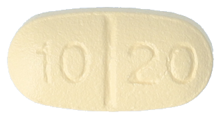 뉴로페질엠정10/20mg 제품 사진