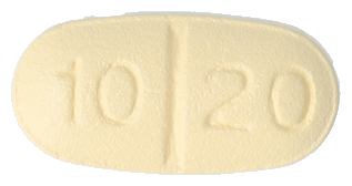 아리플러스정10/20mg 제품 사진