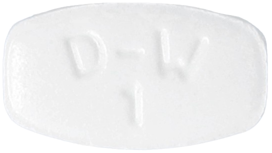 아리피코정1mg 제품 사진