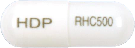 리나치올캡슐500mg 제품 사진