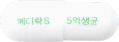 메디락에스장용캡슐 제품 사진