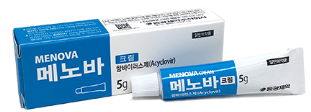 메노바크림_(0.25g/5g) 제품 사진