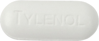 타이레놀정500mg 제품 사진