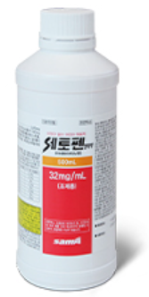 세토펜현탁액_(16g/500mL) 제품 사진