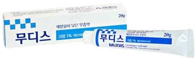 무디스크림1%_(0.3g/30g) 제품 사진