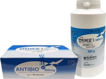 안티비오과립300mg_(150g/500g) 제품 사진